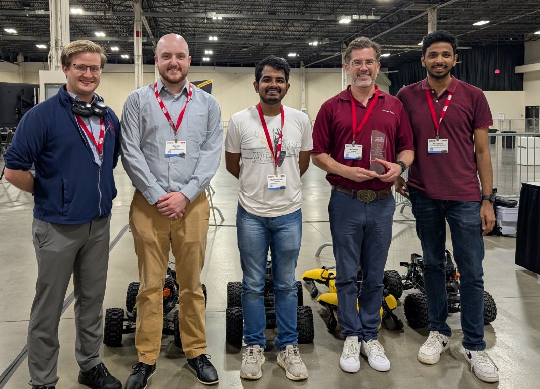 Matt Lab wins the Best Academic/Research Institute Technology Demonstration at GVSETS 2025
